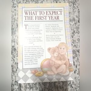 What to Expect the First Year Book